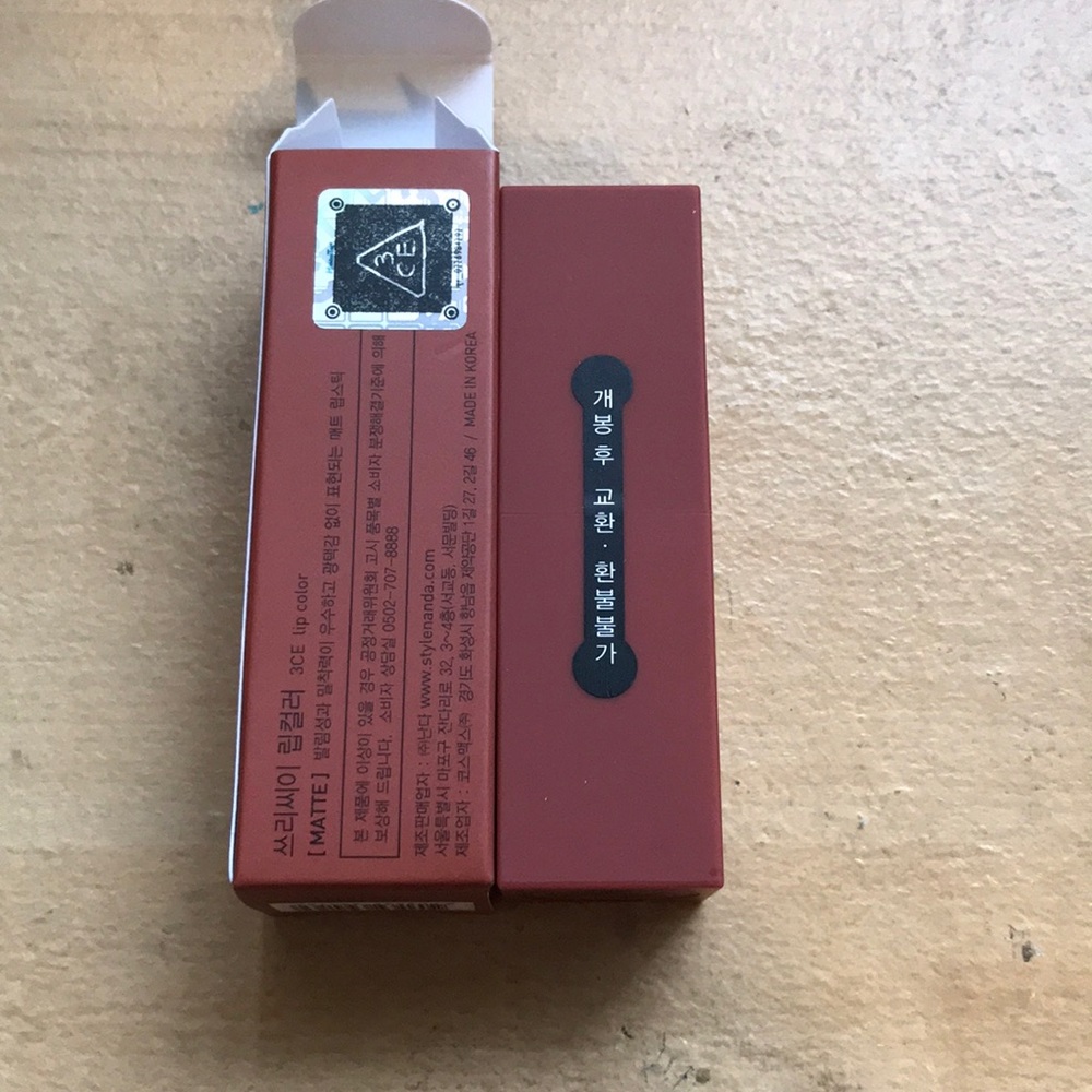 New 3CE Mood Recipe Matte Lipstick #115 Muss - Picture 6 of 7